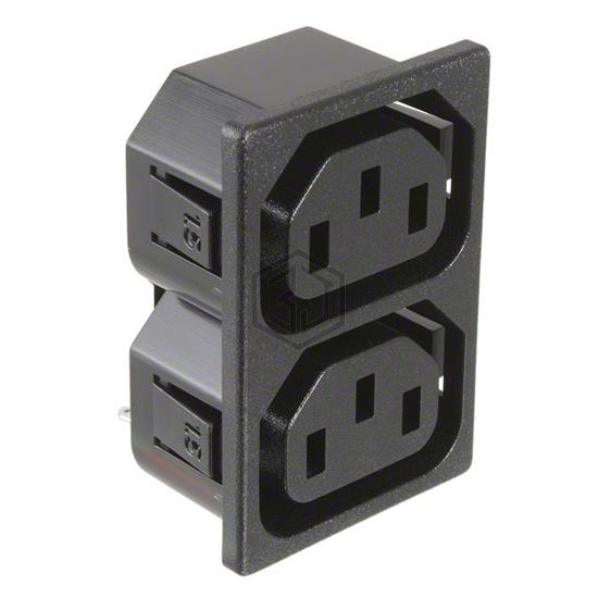 0909.0001 - SCHURTER Inc. - Power Entry Connectors - Inlets, Outlets, Modules