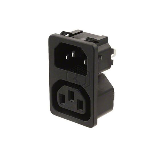4300.0301 - SCHURTER Inc. - Power Entry Connectors - Inlets, Outlets, Modules