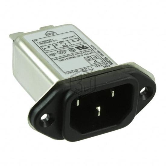858-06/011 - Qualtek - Power Entry Connectors - Inlets, Outlets, Modules