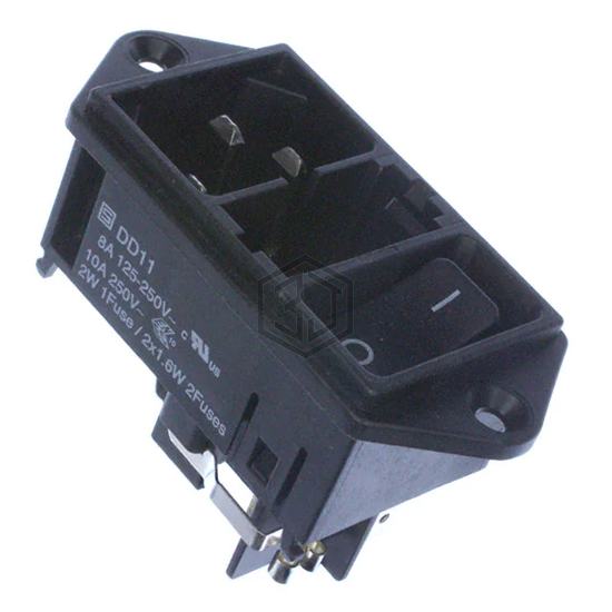 DD11.0111.1110 - SCHURTER Inc. - Power Entry Connectors - Inlets, Outlets, Modules