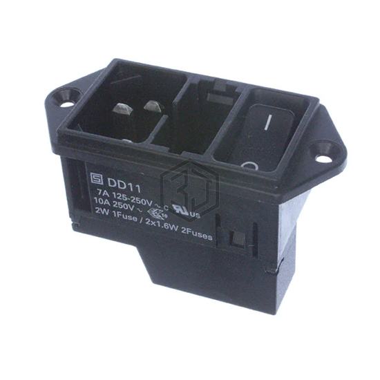DD11.0111.1111 - SCHURTER Inc. - Power Entry Connectors - Inlets, Outlets, Modules