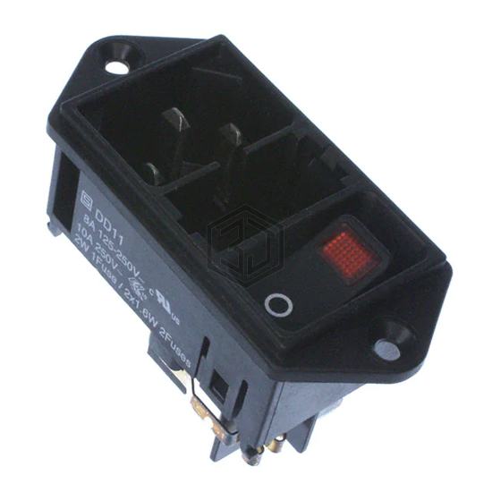 DD11.0113.1110 - SCHURTER Inc. - Power Entry Connectors - Inlets, Outlets, Modules