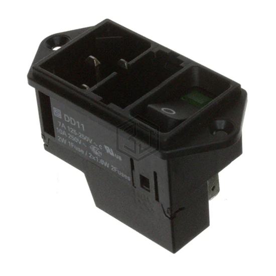 DD11.0114.1111 - SCHURTER Inc. - Power Entry Connectors - Inlets, Outlets, Modules
