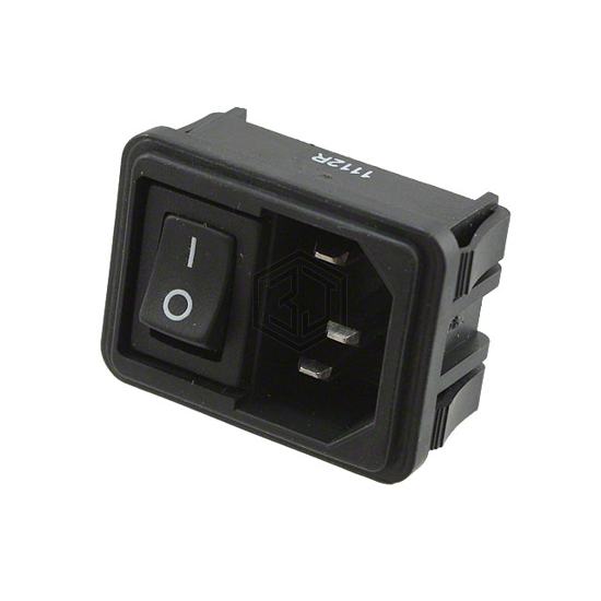 1609112-2 - TE Connectivity Corcom Filters - Power Entry Connectors - Inlets, Outlets, Modules