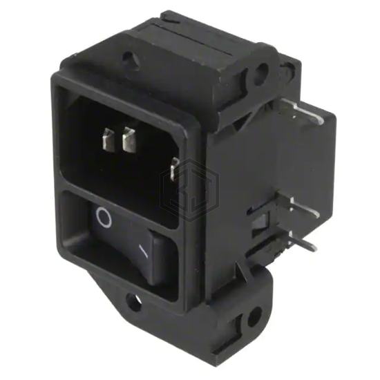 DC21.0021.1111 - SCHURTER Inc. - Power Entry Connectors - Inlets, Outlets, Modules