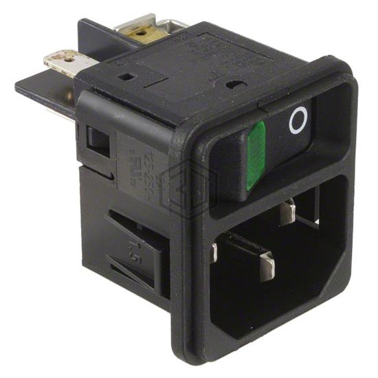 DC11.0031.201 - SCHURTER Inc. - Power Entry Connectors - Inlets, Outlets, Modules
