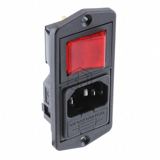 BVA01/Z0000/11 - Bulgin - Power Entry Connectors - Inlets, Outlets, Modules