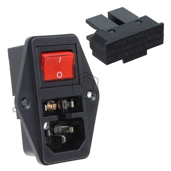 4304.6088 - SCHURTER Inc. - Power Entry Connectors - Inlets, Outlets, Modules