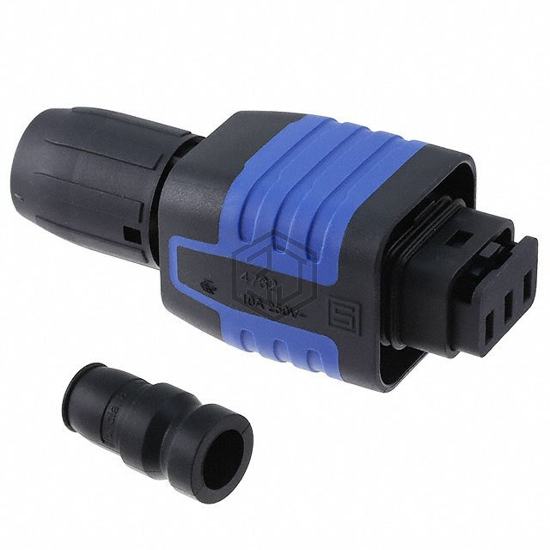 4312.0003 - SCHURTER Inc. - Power Entry Connectors - Inlets, Outlets, Modules