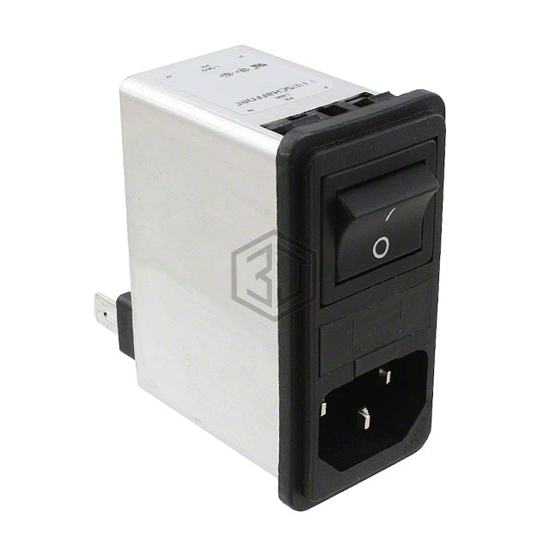 FN285-2-06 - Schaffner EMC Inc. - Power Entry Connectors - Inlets, Outlets, Modules