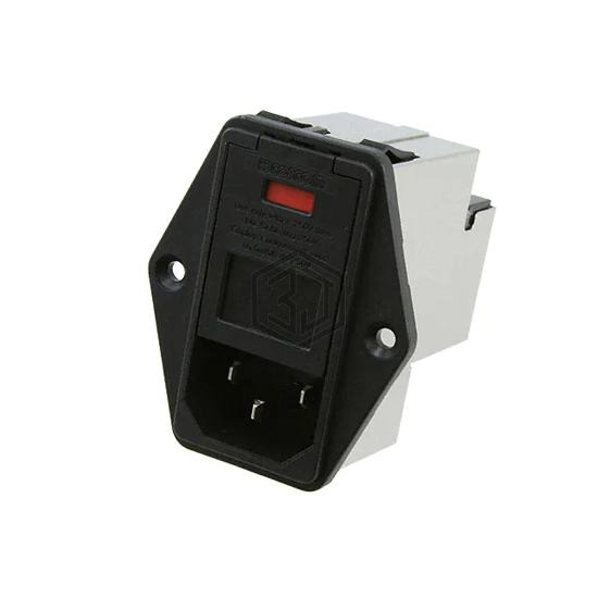 6-6609930-8 - TE Connectivity Corcom Filters - Power Entry Connectors - Inlets, Outlets, Modules