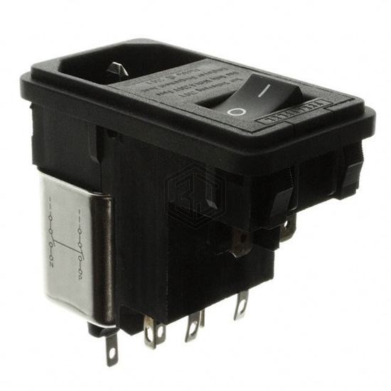 FN382-2-22 - Schaffner EMC Inc. - Power Entry Connectors - Inlets, Outlets, Modules
