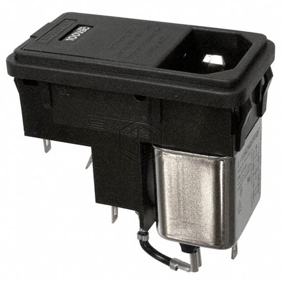 FN372-6-21 - Schaffner EMC Inc. - Power Entry Connectors - Inlets, Outlets, Modules