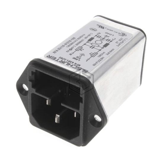 4301.5208 - SCHURTER Inc. - Power Entry Connectors - Inlets, Outlets, Modules