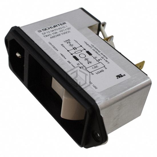 DF12.0470.9310.1 - SCHURTER Inc. - Power Entry Connectors - Inlets, Outlets, Modules
