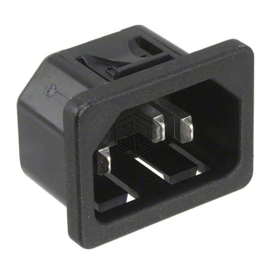 6100.4120 - SCHURTER Inc. - Power Entry Connectors - Inlets, Outlets, Modules