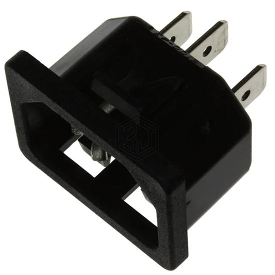 6100.4330 - SCHURTER Inc. - Power Entry Connectors - Inlets, Outlets, Modules