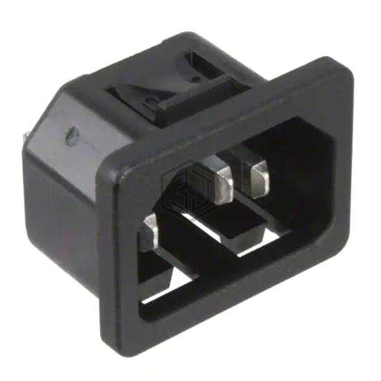 6100.4130 - SCHURTER Inc. - Power Entry Connectors - Inlets, Outlets, Modules