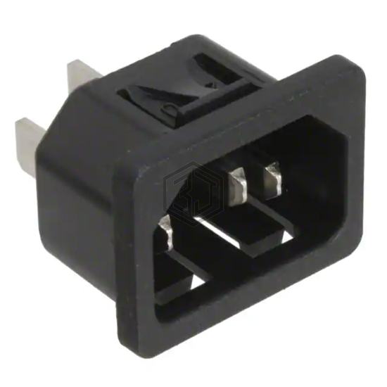 6100.4320 - SCHURTER Inc. - Power Entry Connectors - Inlets, Outlets, Modules