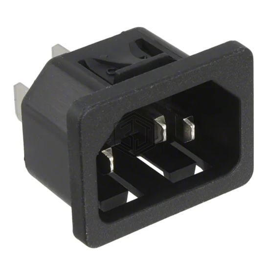 6100.4210 - SCHURTER Inc. - Power Entry Connectors - Inlets, Outlets, Modules
