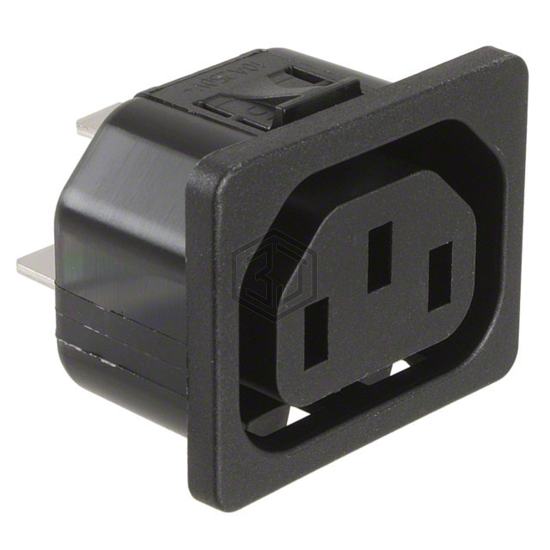 6600.4130 - SCHURTER Inc. - Power Entry Connectors - Inlets, Outlets, Modules