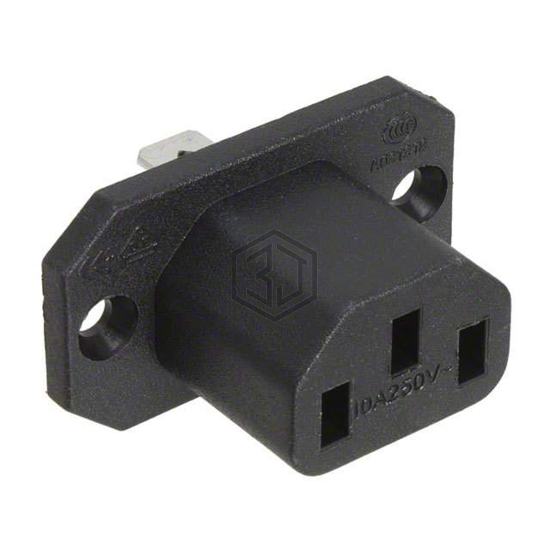 4787.1000 - SCHURTER Inc. - Power Entry Connectors - Inlets, Outlets, Modules