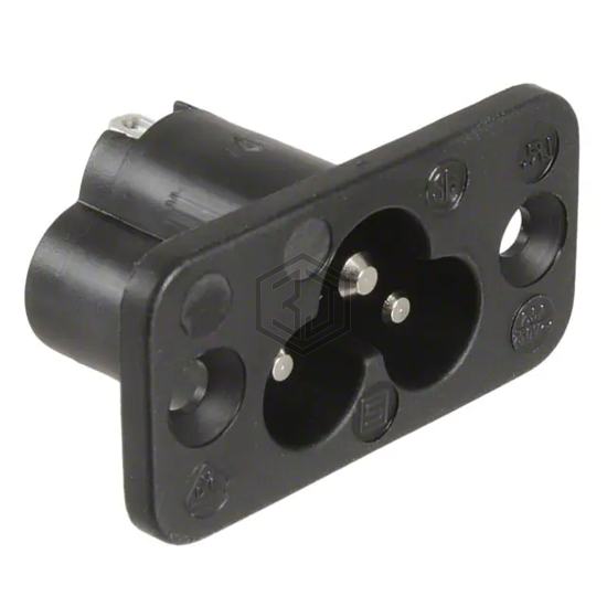 6160.0001 - SCHURTER Inc. - Power Entry Connectors - Inlets, Outlets, Modules