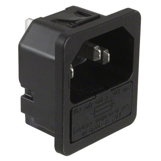 6200.4320 - SCHURTER Inc. - Power Entry Connectors - Inlets, Outlets, Modules