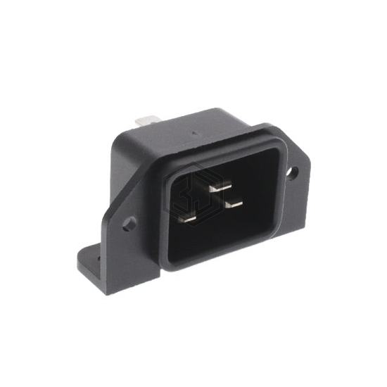 6163.0019 - SCHURTER Inc. - Power Entry Connectors - Inlets, Outlets, Modules