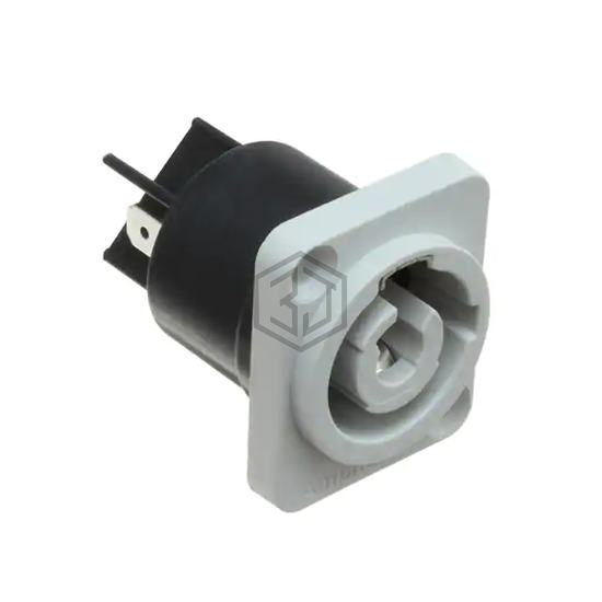 HP-3-MDG - Amphenol Audio - Power Entry Connectors - Inlets, Outlets, Modules