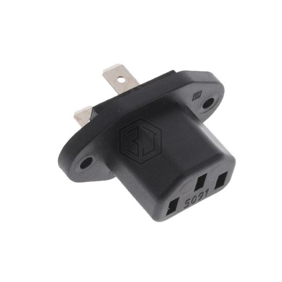 6182.0007 - SCHURTER Inc. - Power Entry Connectors - Inlets, Outlets, Modules
