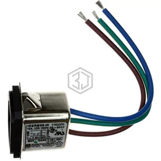 3-6609987-2 - TE Connectivity Corcom Filters - Power Entry Connectors - Inlets, Outlets, Modules