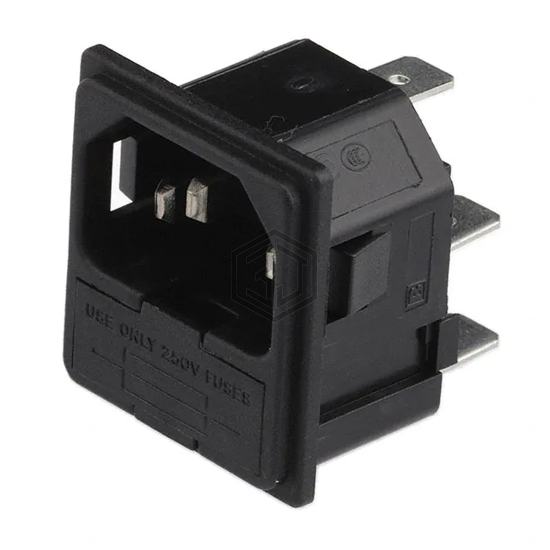 PF0011/30/63 - Bulgin - Power Entry Connectors - Inlets, Outlets, Modules