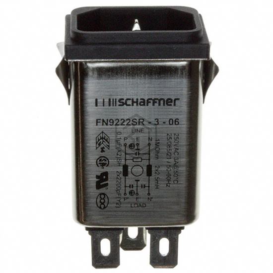 FN9222SR-3-06 - Schaffner EMC Inc. - Power Entry Connectors - Inlets, Outlets, Modules