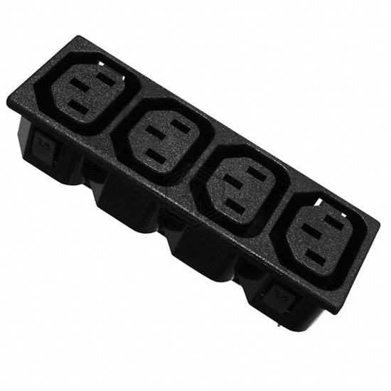 0909.0021 - SCHURTER Inc. - Power Entry Connectors - Inlets, Outlets, Modules