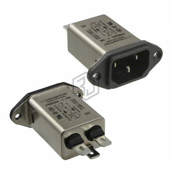 FN9244-1-06 - Schaffner EMC Inc. - Power Entry Connectors - Inlets, Outlets, Modules
