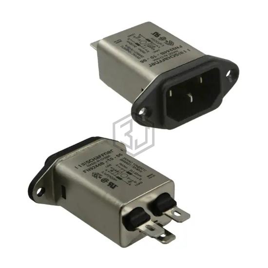 FN9244B-10-06 - Schaffner EMC Inc. - Power Entry Connectors - Inlets, Outlets, Modules