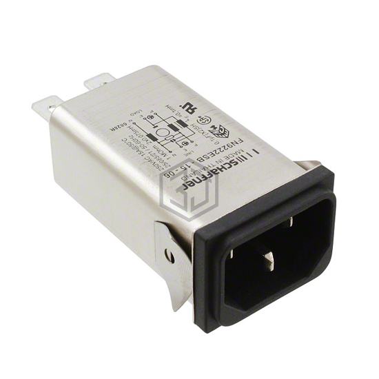 FN9222ESB-15-06 - Schaffner EMC Inc. - Power Entry Connectors - Inlets, Outlets, Modules