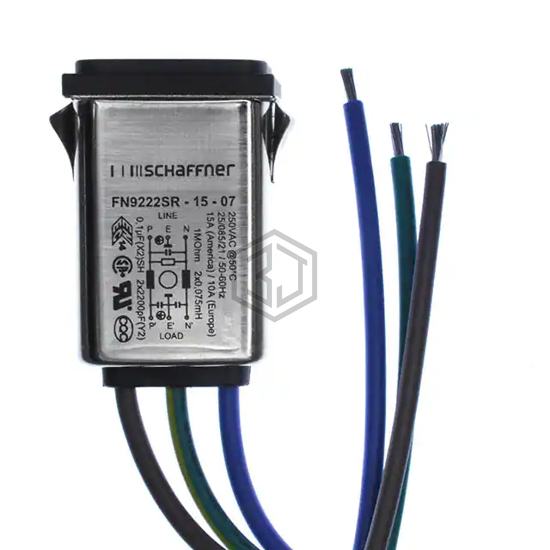 FN9222SR-15-07 - Schaffner EMC Inc. - Power Entry Connectors - Inlets, Outlets, Modules