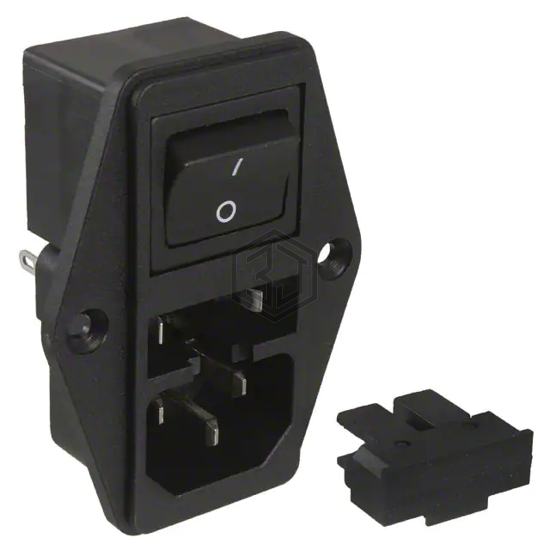 4304.6079 - SCHURTER Inc. - Power Entry Connectors - Inlets, Outlets, Modules