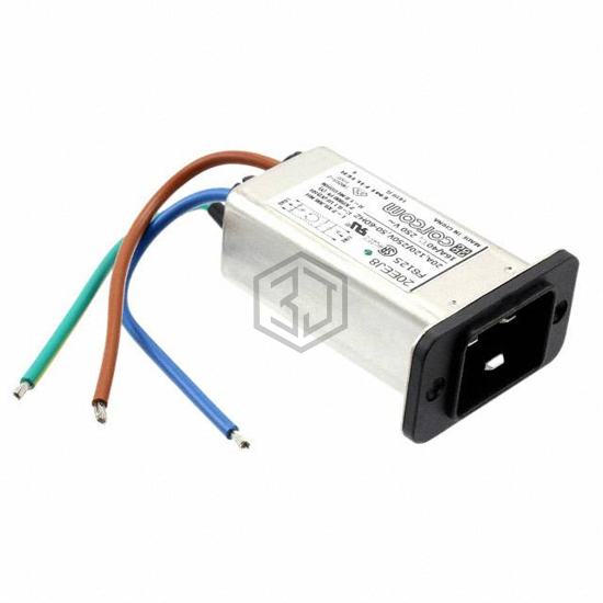 6609007-6 - TE Connectivity Corcom Filters - Power Entry Connectors - Inlets, Outlets, Modules
