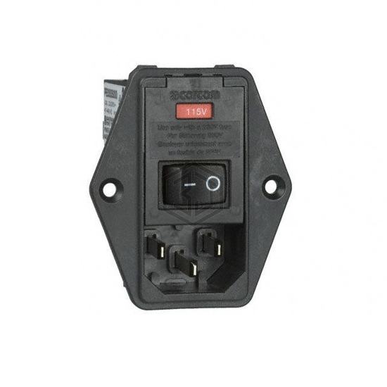 PE0SSS000 - TE Connectivity Corcom Filters - Power Entry Connectors - Inlets, Outlets, Modules