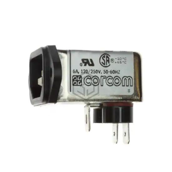 6EH9 - TE Connectivity Corcom Filters - Power Entry Connectors - Inlets, Outlets, Modules