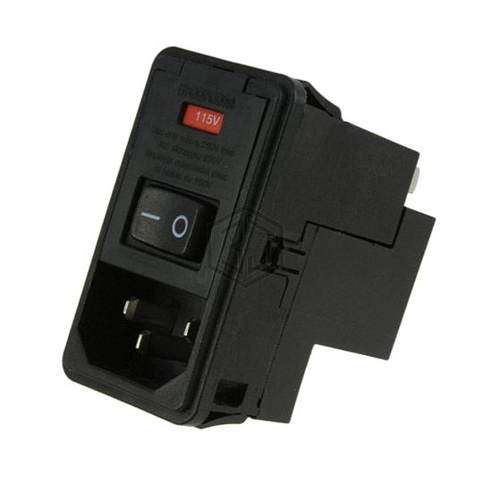PS0SXSBX0 - TE Connectivity Corcom Filters - Power Entry Connectors - Inlets, Outlets, Modules