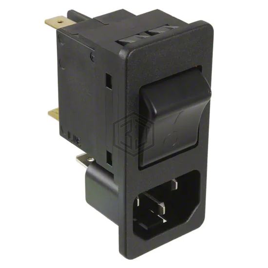6135.0139.0210 - SCHURTER Inc. - Power Entry Connectors - Inlets, Outlets, Modules