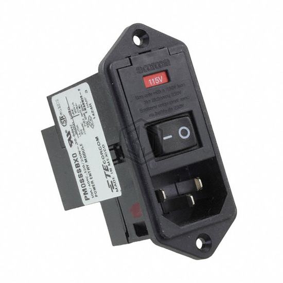 4-6609959-3 - TE Connectivity Corcom Filters - Power Entry Connectors - Inlets, Outlets, Modules