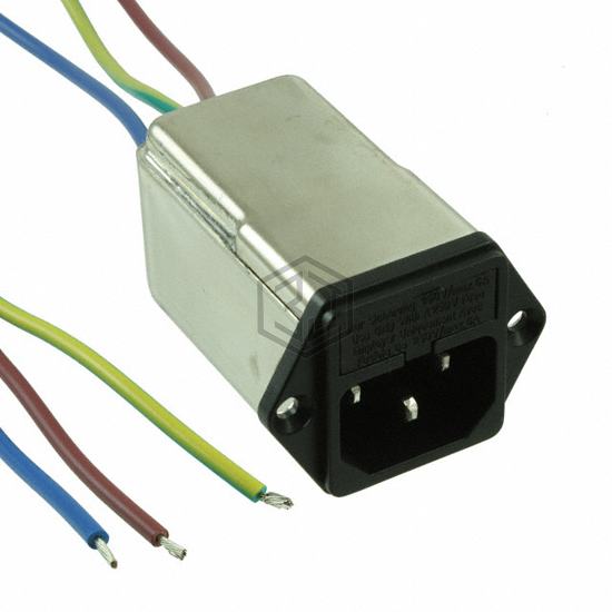 6EGG8-1 - TE Connectivity Corcom Filters - Power Entry Connectors - Inlets, Outlets, Modules