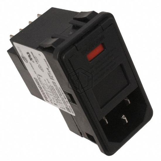 PS000SH60 - TE Connectivity Corcom Filters - Power Entry Connectors - Inlets, Outlets, Modules