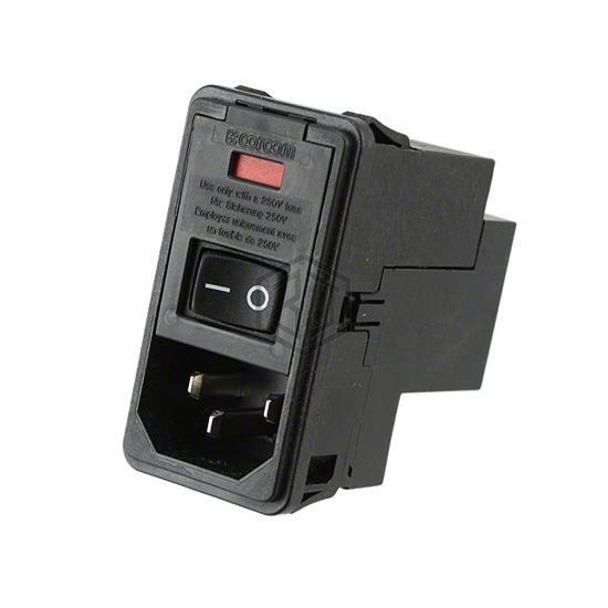 PS0S0DSX0 - TE Connectivity Corcom Filters - Power Entry Connectors - Inlets, Outlets, Modules
