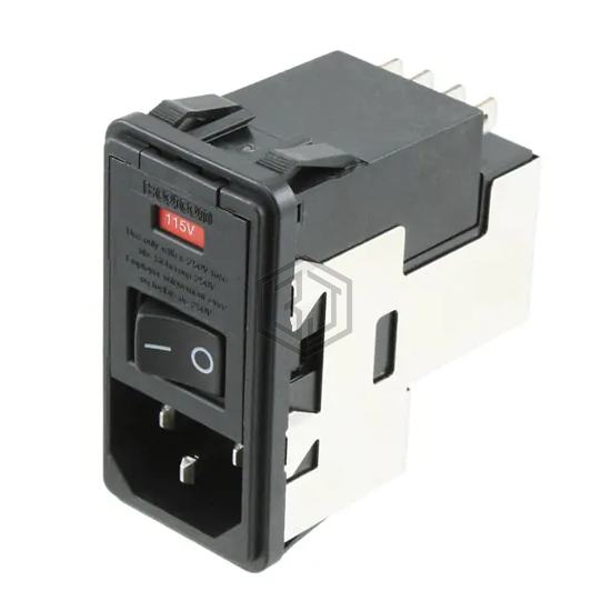 PS0SXSSXA - TE Connectivity Corcom Filters - Power Entry Connectors - Inlets, Outlets, Modules